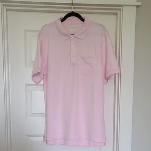 J. Crew Soft Pink Stretch Pique Shirt